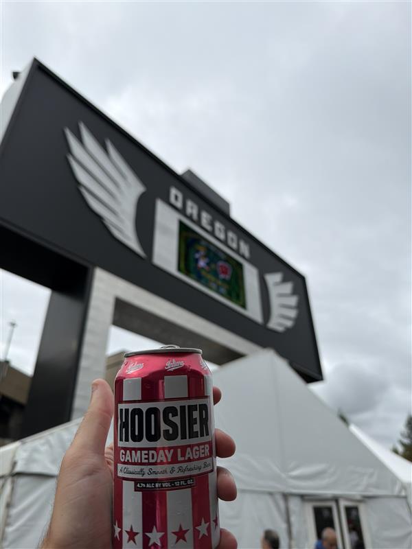 Upland Brewing Co. Hoosier Gameday Lager