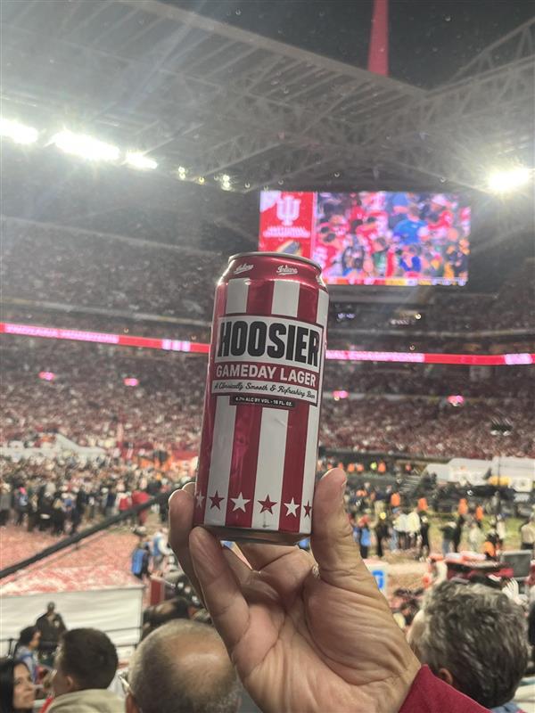 Upland Brewing Co. Hoosier Gameday Lager